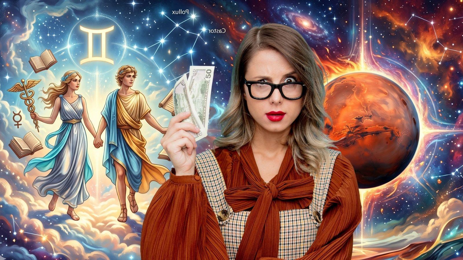 Estos tres signos zodiacales resultan bendecidos con dinero y prosperidad por el ingreso de Marte en Géminis
